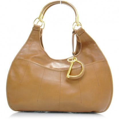 Christian Dior Leather 61 Medium Tote Beige 1 of 10