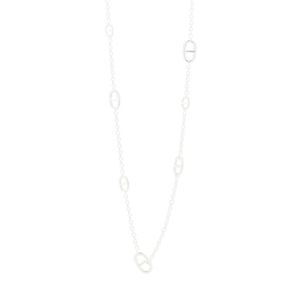 Hermes Sterling Silver Farandole Necklace 80 1 of 3