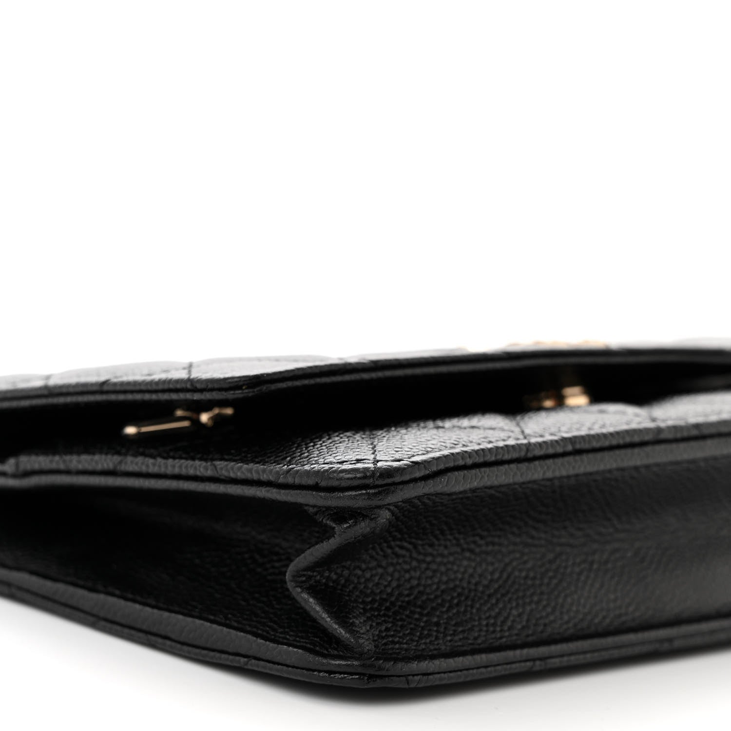 Chanel Caviar Quilted Multi Chain Wallet On Chain WOC Black 10 of 11