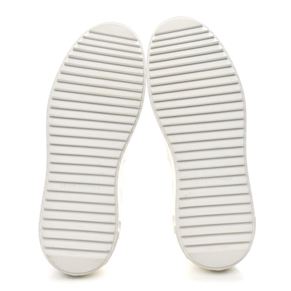 Louis Vuitton Calfskin Monogram Debossed Time Out Sneakers 37.5 White 6 of 10