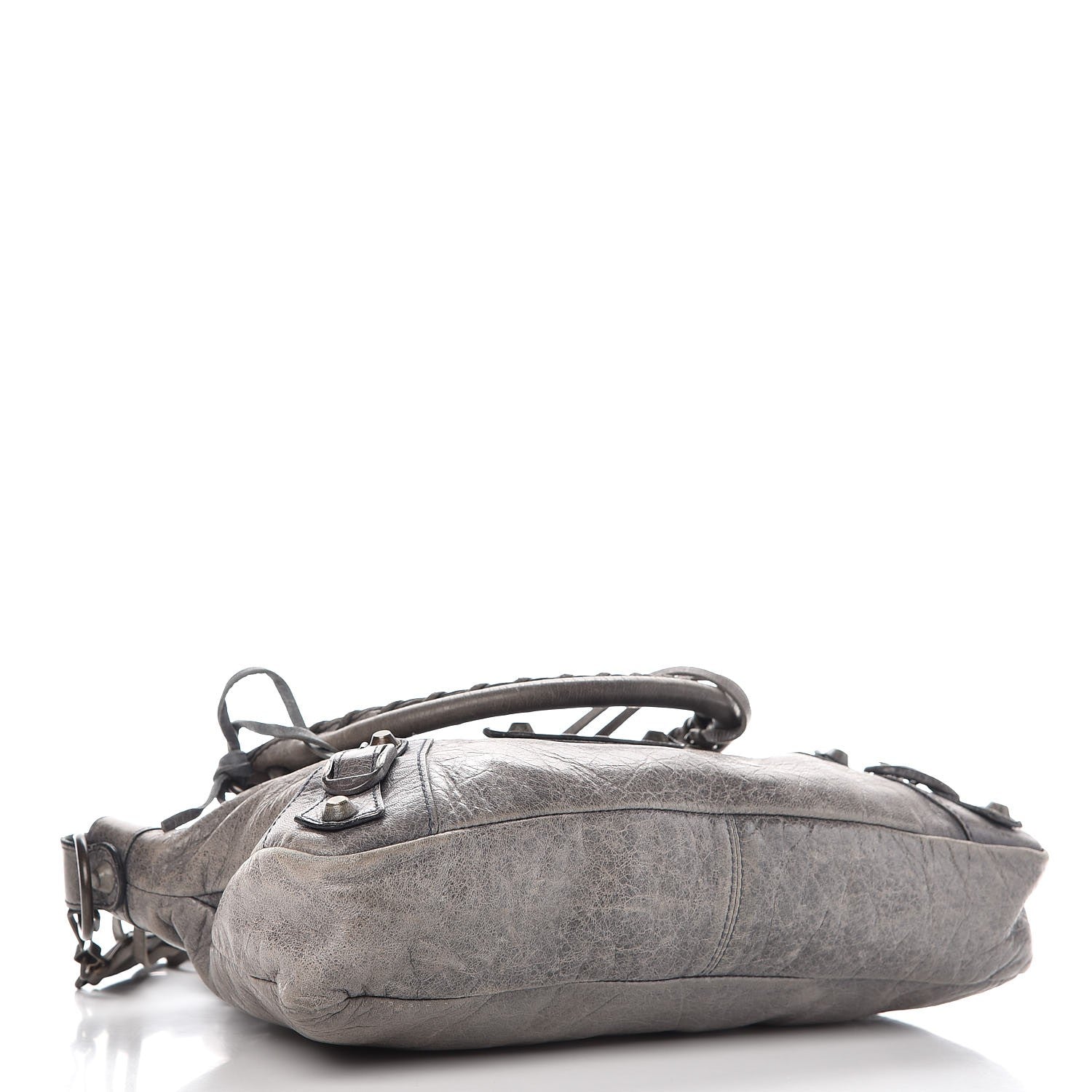 Balenciaga Agneau Rubber Covered Classic Hardware First Anthracite 4 of 21