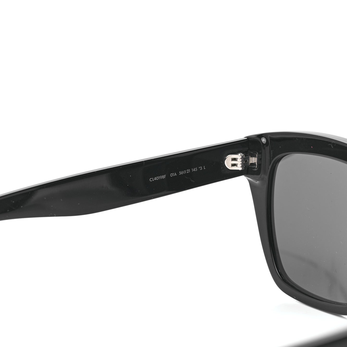 Acetate Sunglasses CL40198F Black