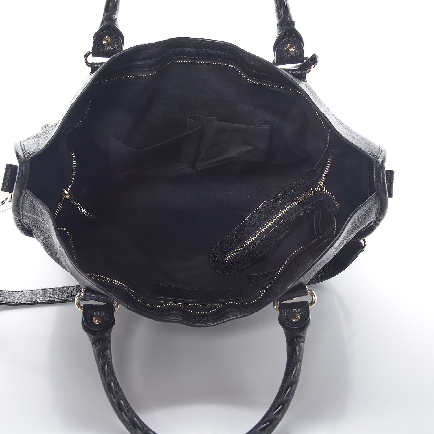 Gucci Guccissima Web Medium Padlock Messenger Shoulder Bag Black 13 of 15
