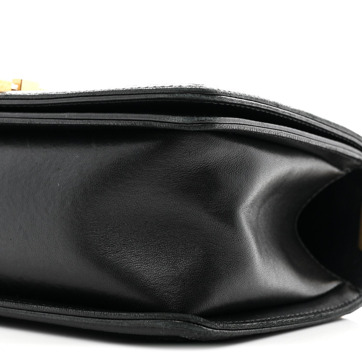 Chanel Lambskin Quilted Medium Boy Flap Black 10 of 13