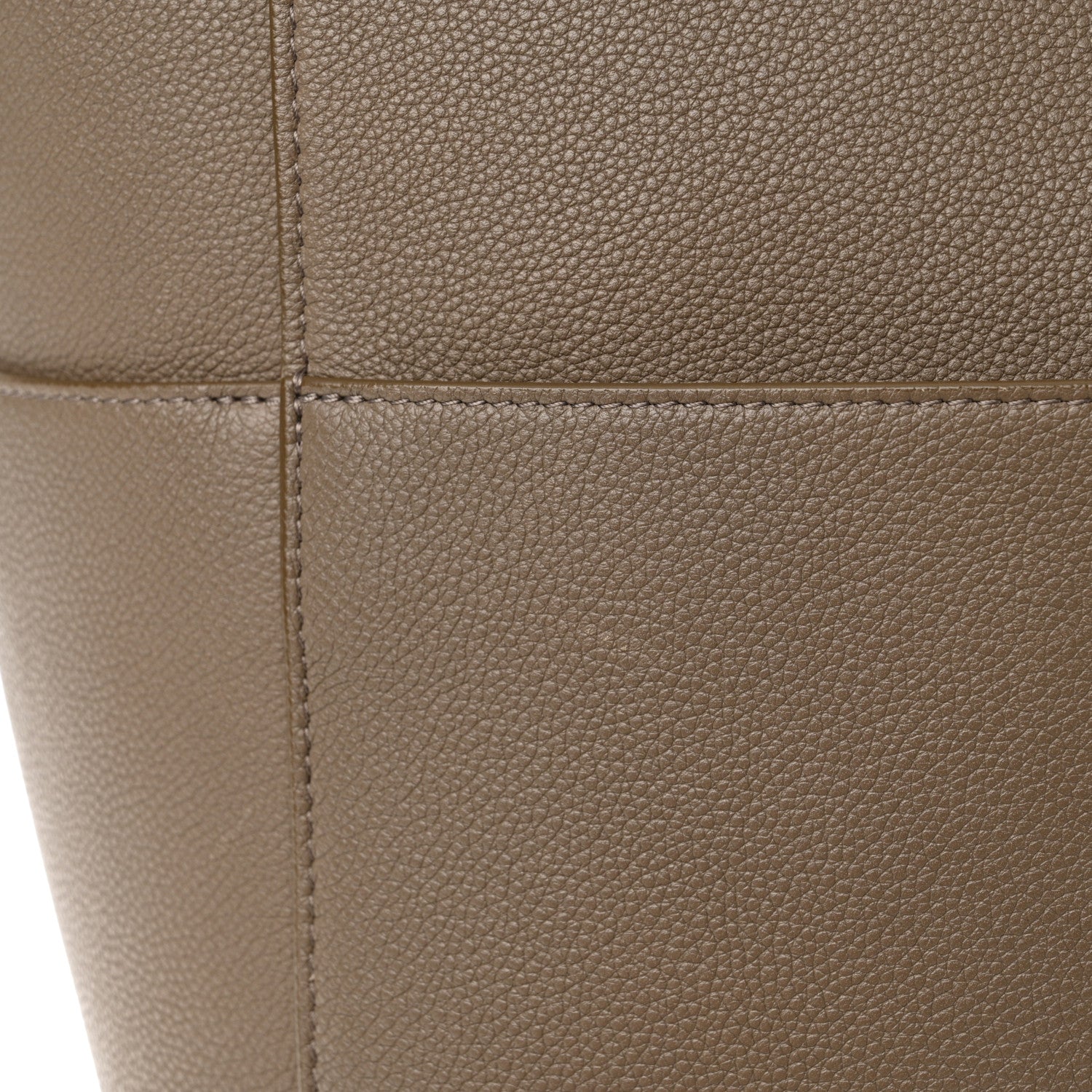 Celine Soft Grained Calfskin Sangle Bucket Bag Taupe 16 of 17