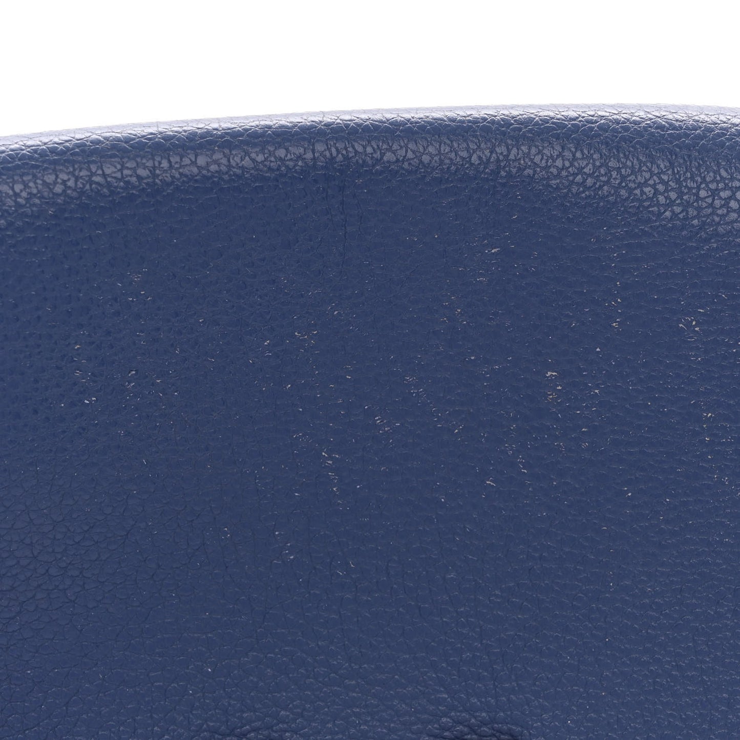 Soft Calfskin Lockme II Chain Bag BB Blue