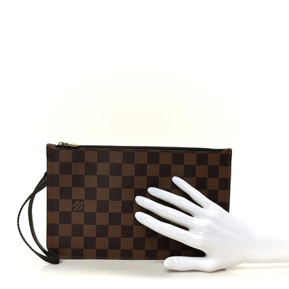 Louis Vuitton Damier Ebene Neverfull MM GM Pochette 2 of 7