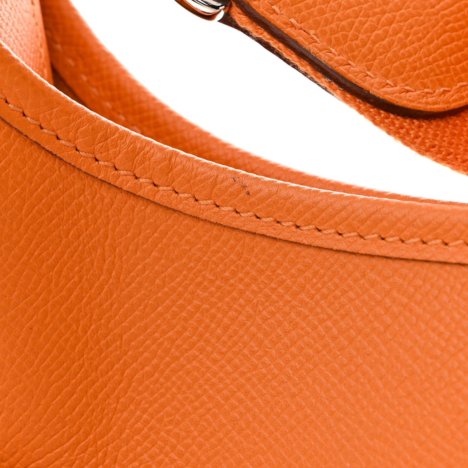 Hermes Epsom Evelyne II GM Orange 13 of 13