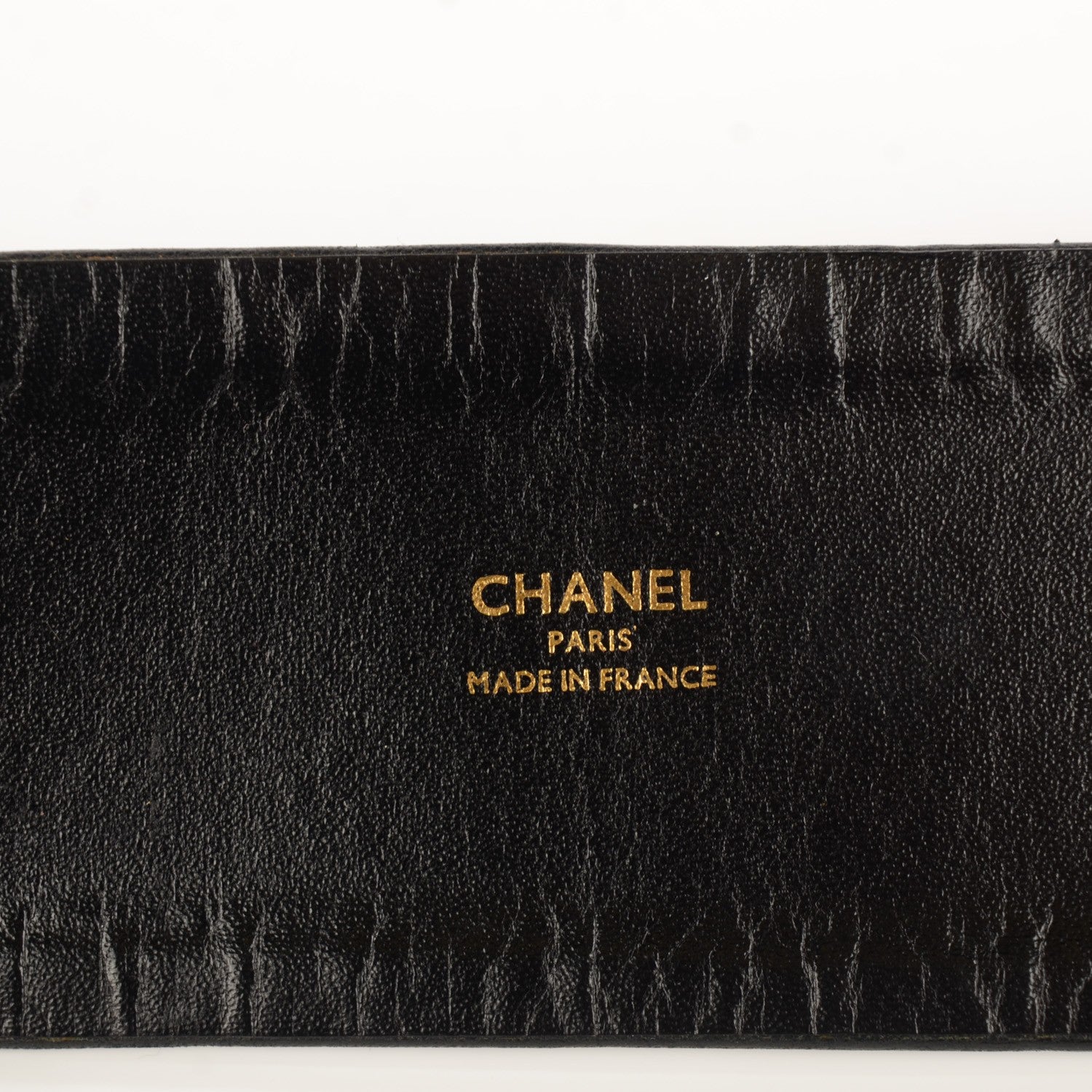 Chanel Lambskin Baroque Belt Black 4 of 6