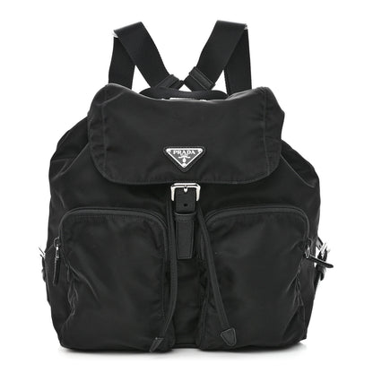 Prada Nylon Vela Large Backpack Black 1 of 9