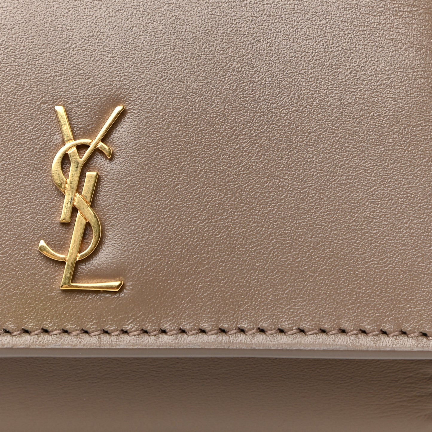 Smooth Calfskin Monogram Rider Belt Bag Taupe