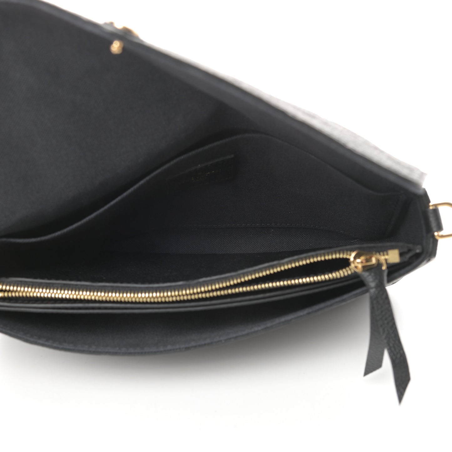 Empreinte Pochette Felicie Chain Wallet Black