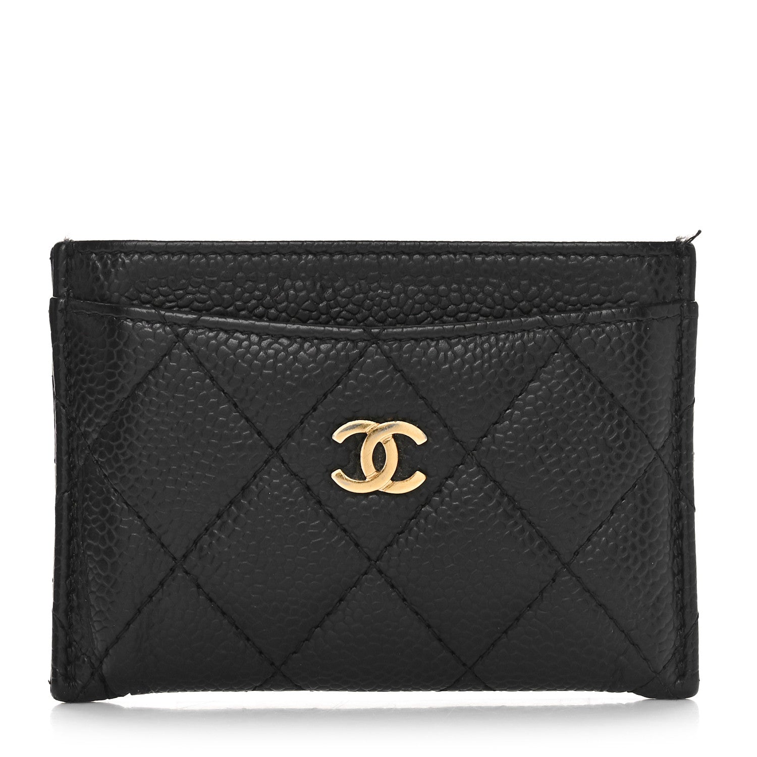 Chanel Caviar Quilted Card Holder Black 1 of 11