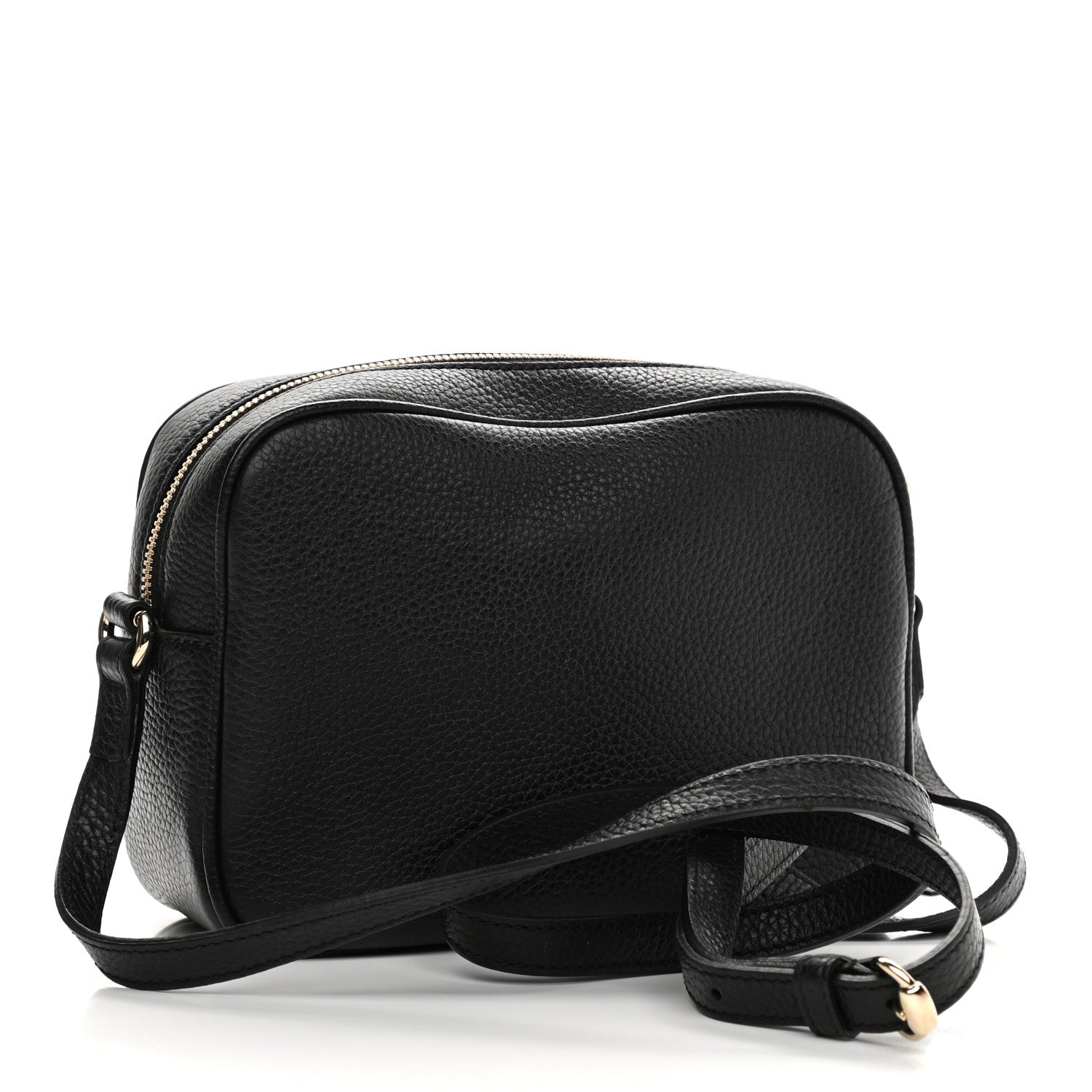 Gucci Pebbled Calfskin Small Soho Disco Bag Black 3 of 10