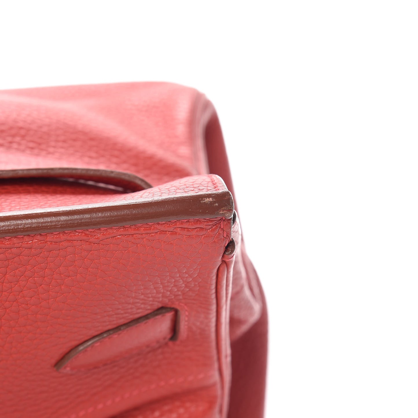 Taurillon Clemence JPG Shoulder Birkin II 42 Rouge Vif