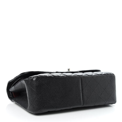 Chanel Caviar Quilted Jumbo Double Flap Black 4 of 11
