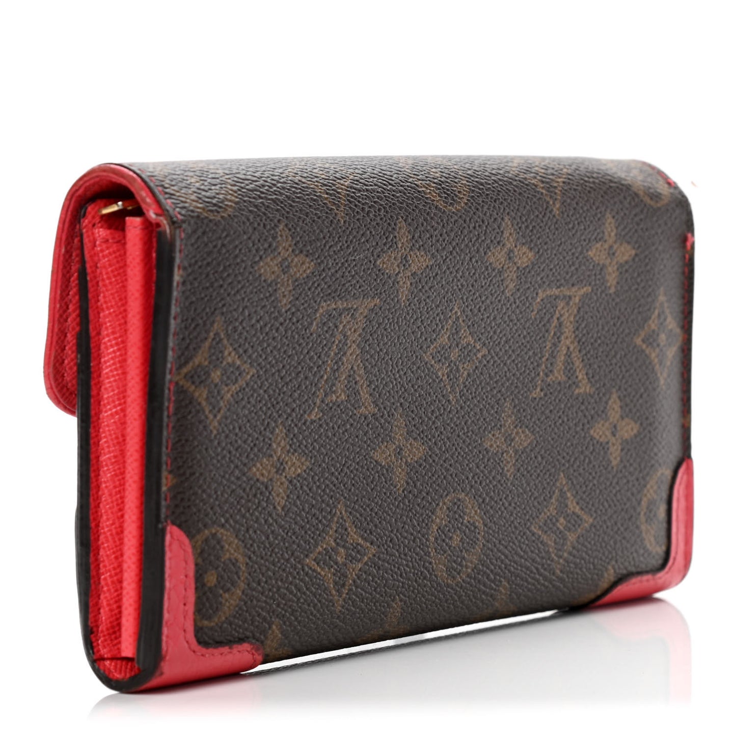 Monogram Sarah Retiro Wallet Cherry