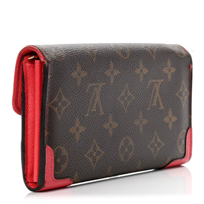 Louis Vuitton Monogram Sarah Retiro Wallet Cherry 2 of 7