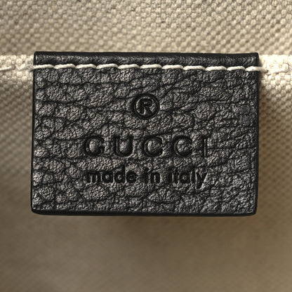 Gucci Dollar Calfskin Crystal Web Medium Dionysus Bamboo Top Handle Bag Black Black Diamond 6 of 10