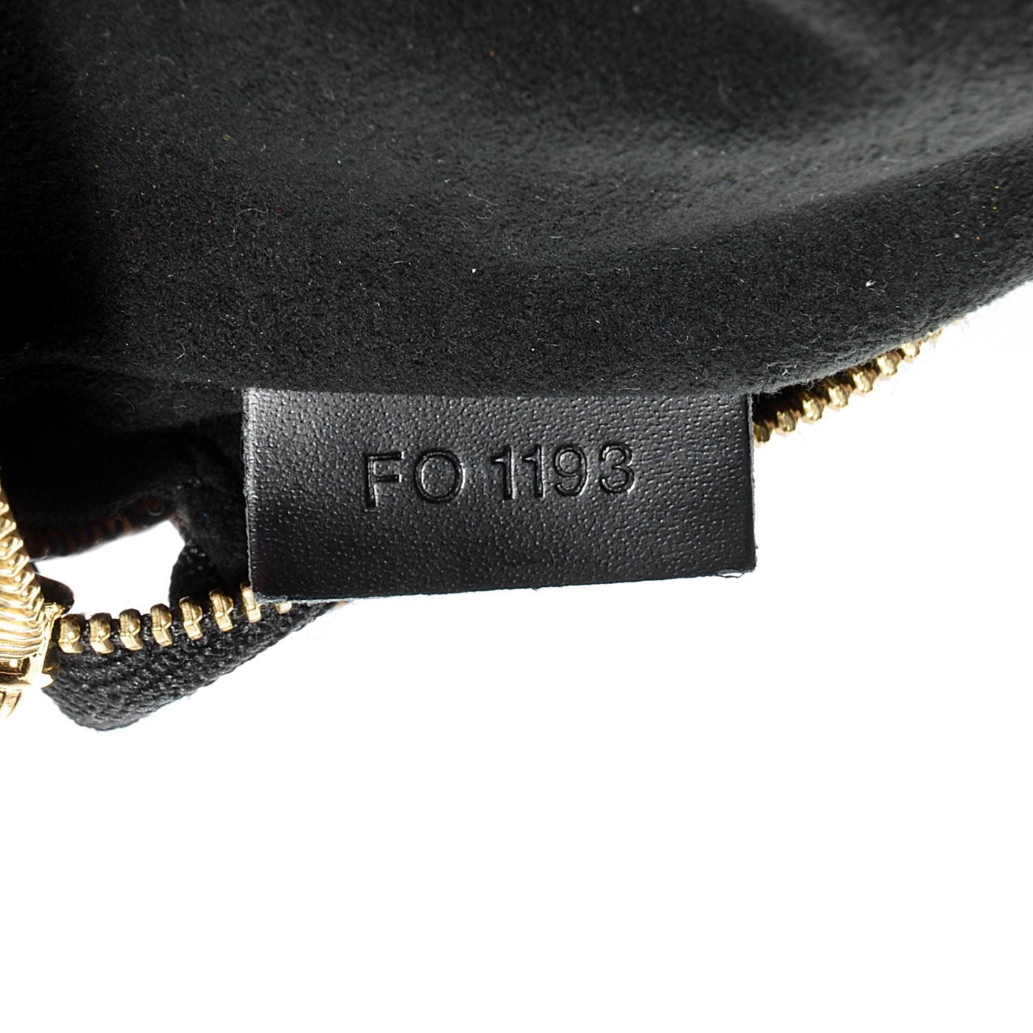 Louis Vuitton Damier Paillettes Mini Pochette Accessories Black 7 of 8