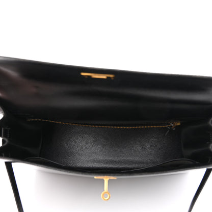 Hermes Box Kelly Sellier 35 Black 4 of 11