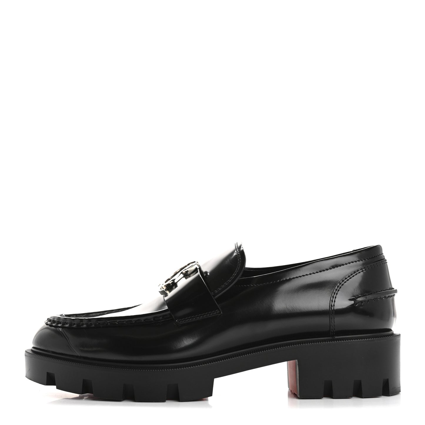 Abrasivato Womens CL Moc Lug Flat Loafers 38.5 Black