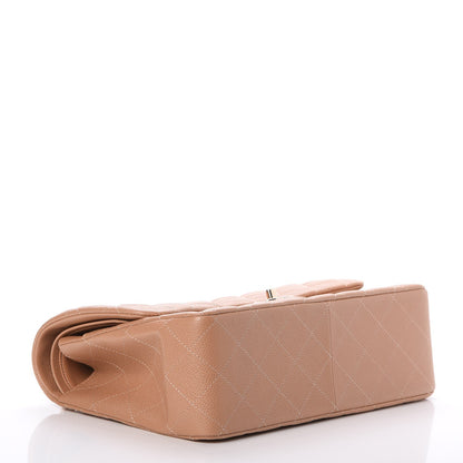 Chanel Caviar Quilted Jumbo Double Flap Beige 4 of 8
