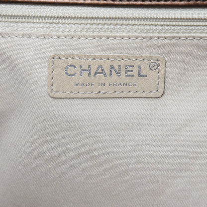 Chanel Aged Calfskin Reissue 2.55 Tote Bronze 6 of 11