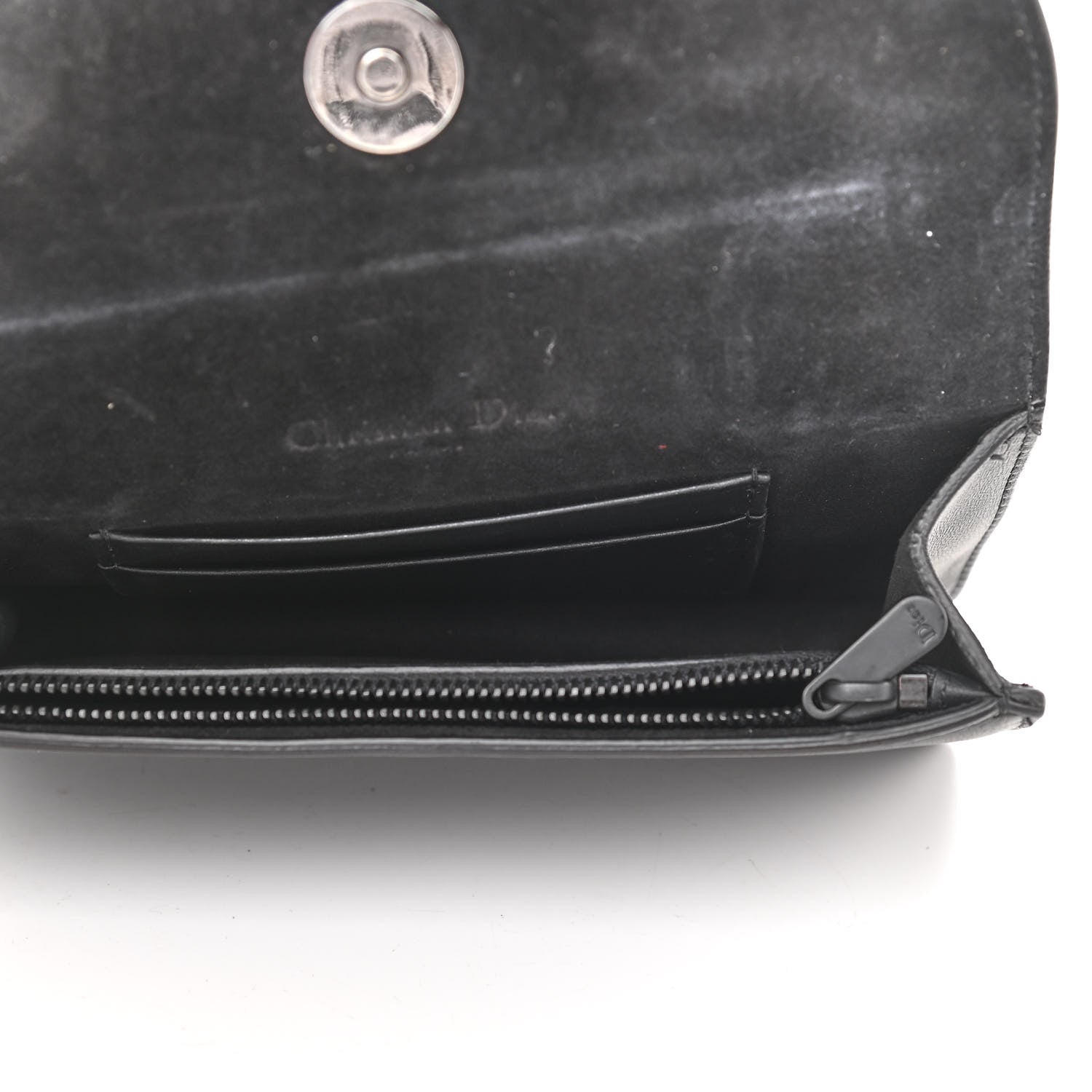 Christian Dior Ultra Matte Calfskin Saddle Belt Bag Black 4 of 13