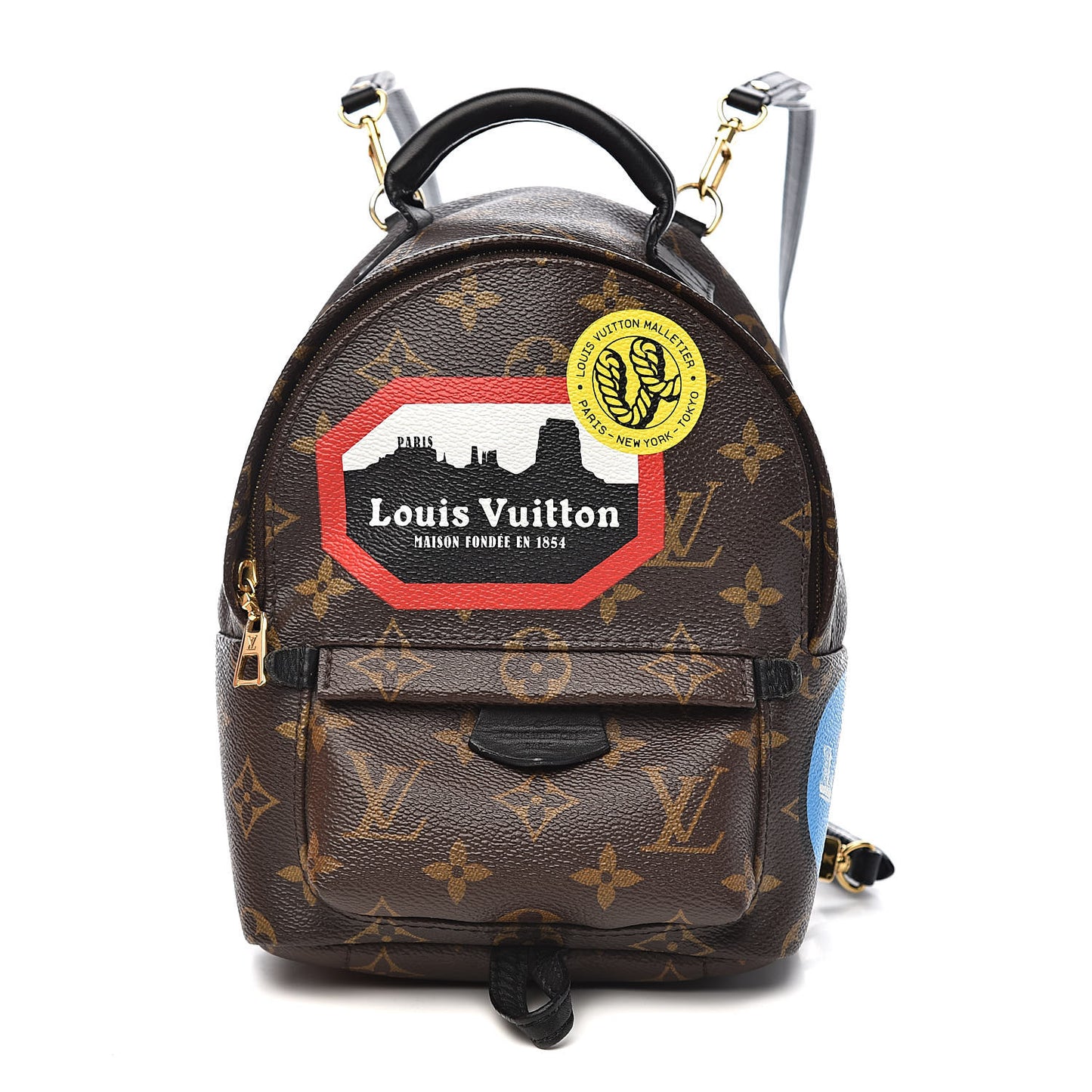 Monogram World Tour Palm Springs Backpack Mini