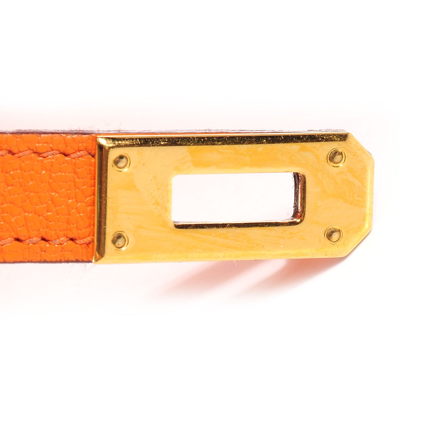 Chevre Mysore Kelly Longue Wallet Orange