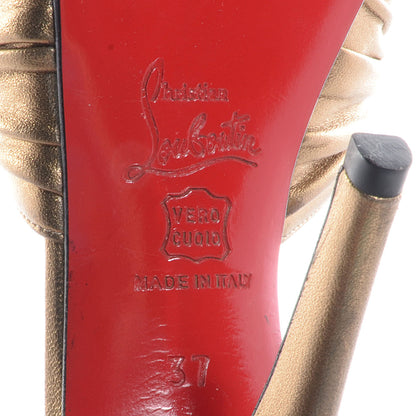 Christian Louboutin Calfskin Greissimo 120 Slide Sandals 37 6 of 6