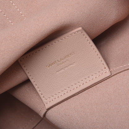Saint Laurent Calfskin Large Shopping Tote Pale Blush 8 of 13