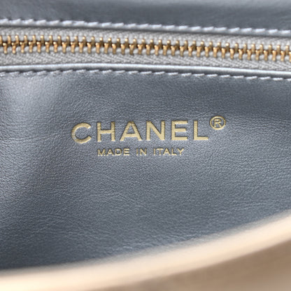 Chanel Metallic Lambskin Quilted Timeless CC Flap Gold 6 of 9
