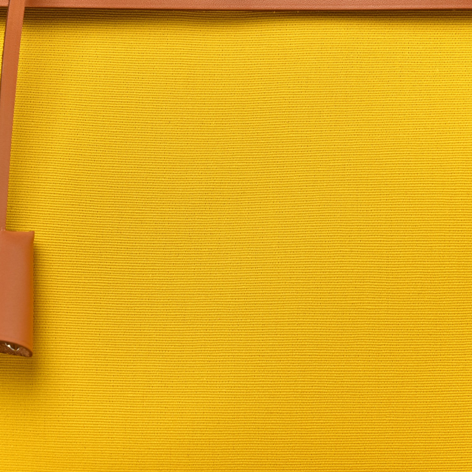 Hermes Toile Vache Hunter Herbag Zip 31 PM Natural Jaune De Naples 9 of 12