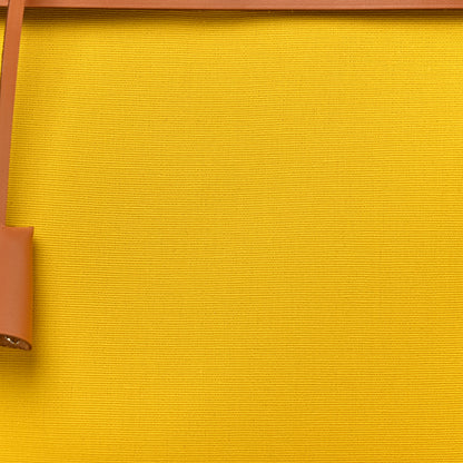 Hermes Toile Vache Hunter Herbag Zip 31 PM Natural Jaune De Naples 9 of 12