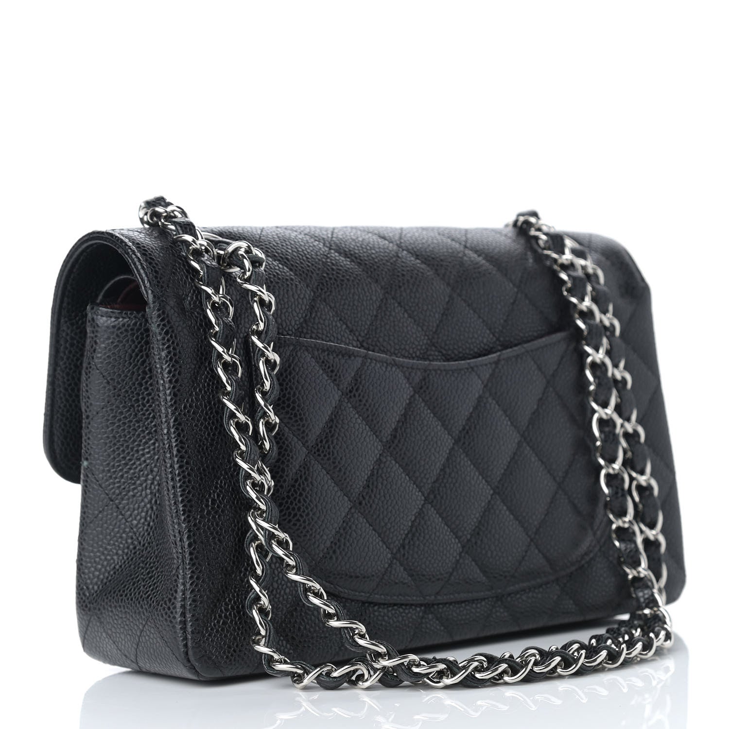 Chanel Caviar Quilted Small Double Flap Black 3 of 11
