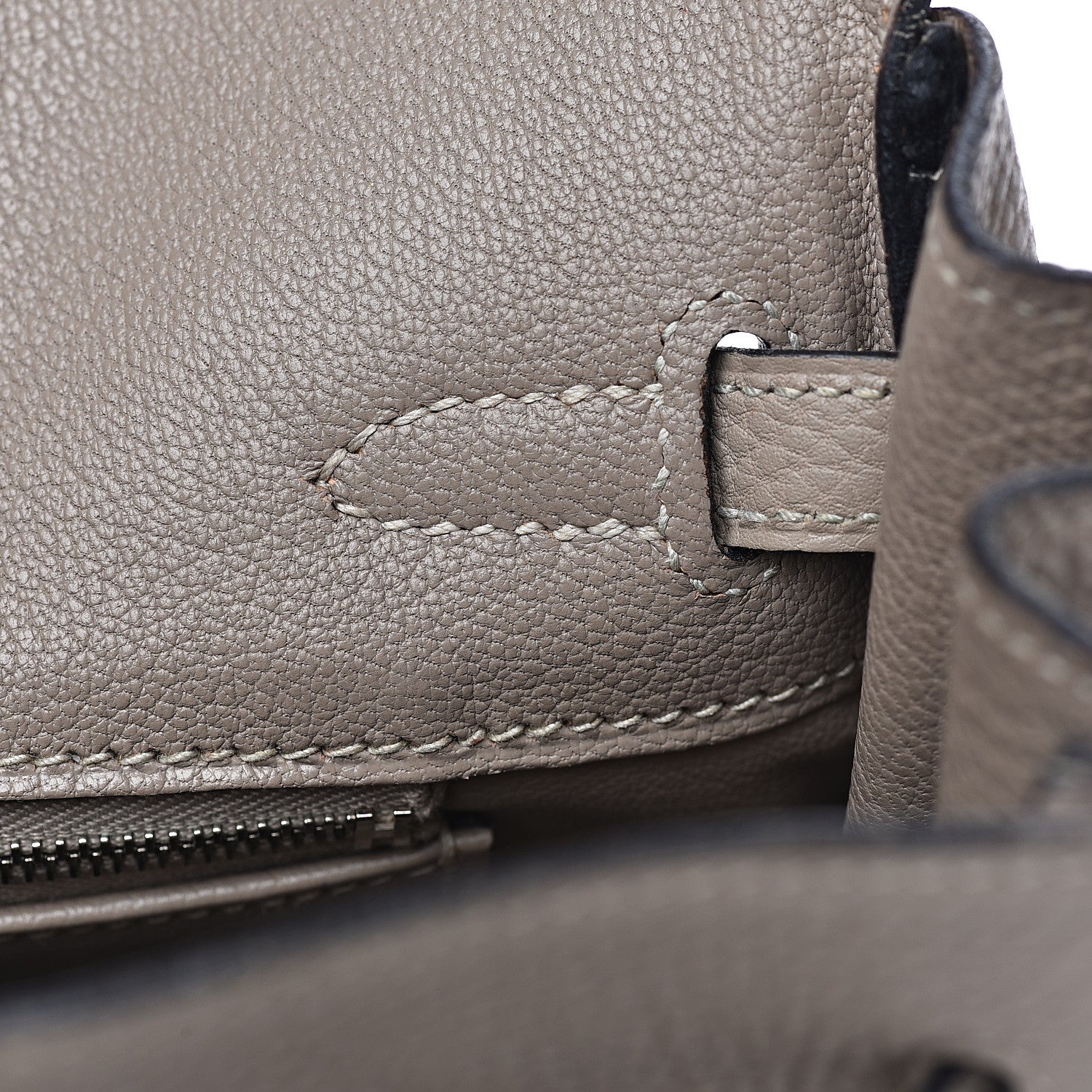 Hermes Togo Birkin 25 Gris Tourterelle 15 of 33
