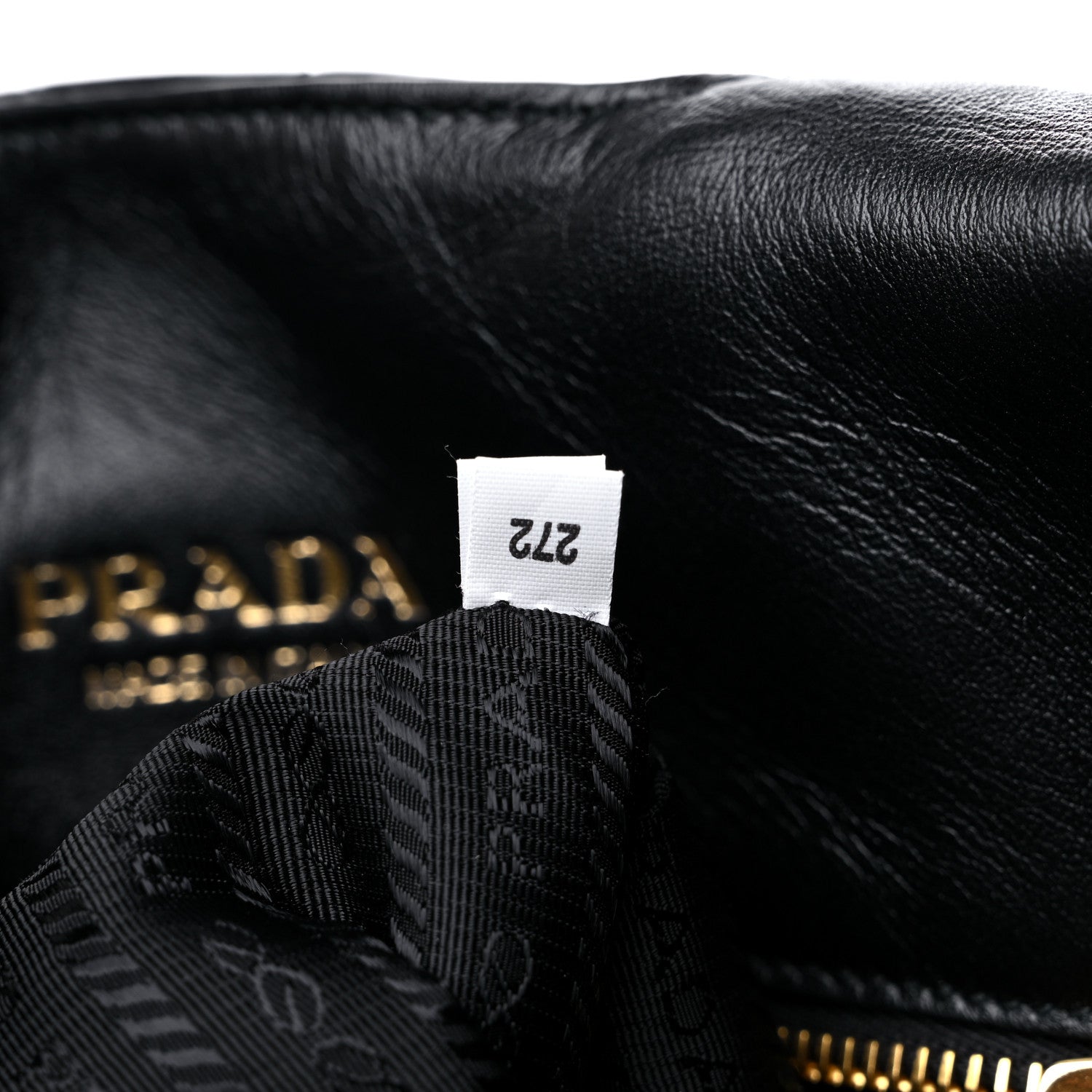 Prada Nappa Quilted Medium Dynamique Tote Black 7 of 12