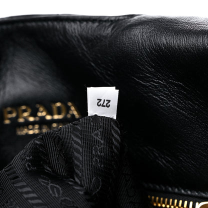 Prada Nappa Quilted Medium Dynamique Tote Black 7 of 12