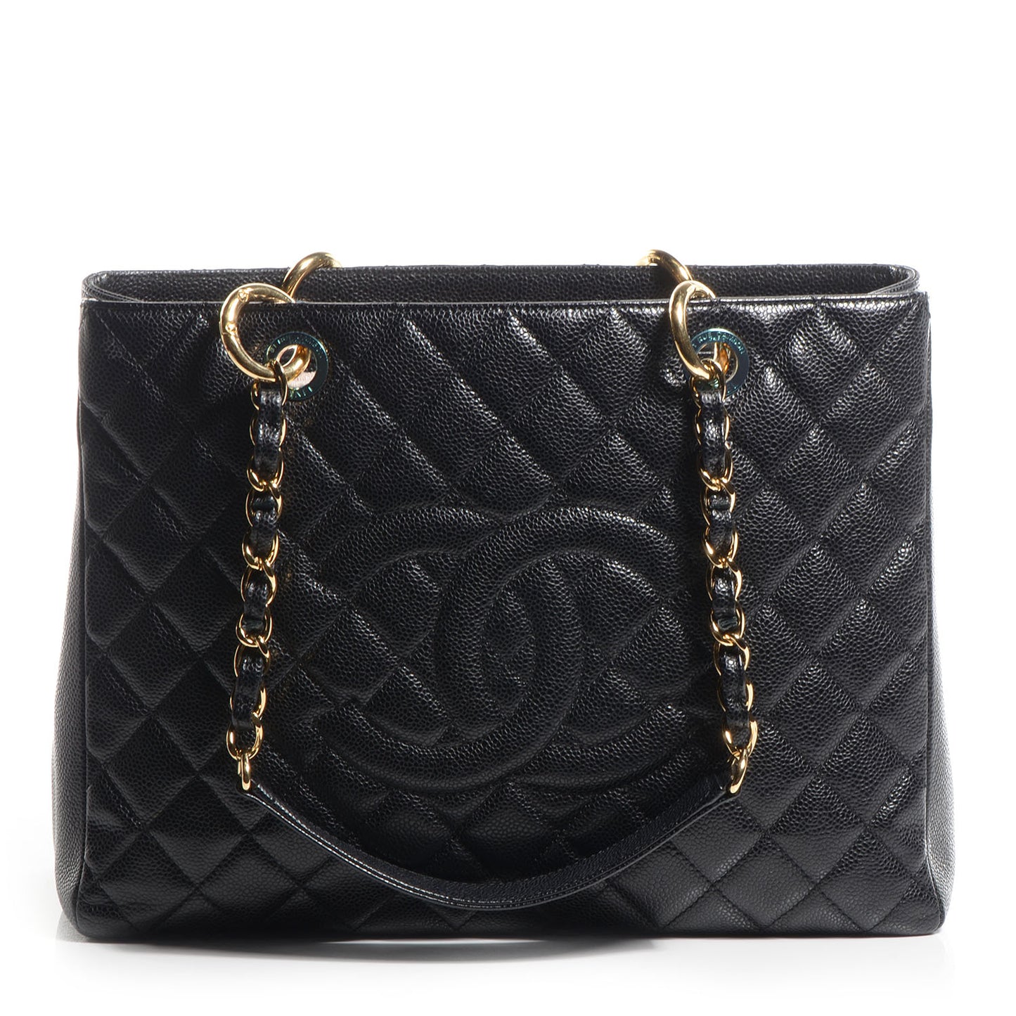 Caviar Grand Shopping Tote GST Black