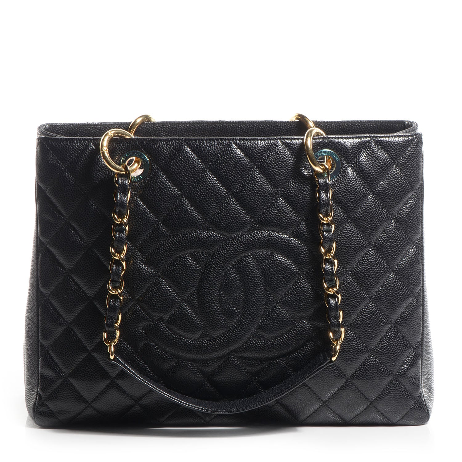 Chanel Caviar Grand Shopping Tote GST Black 1 of 7
