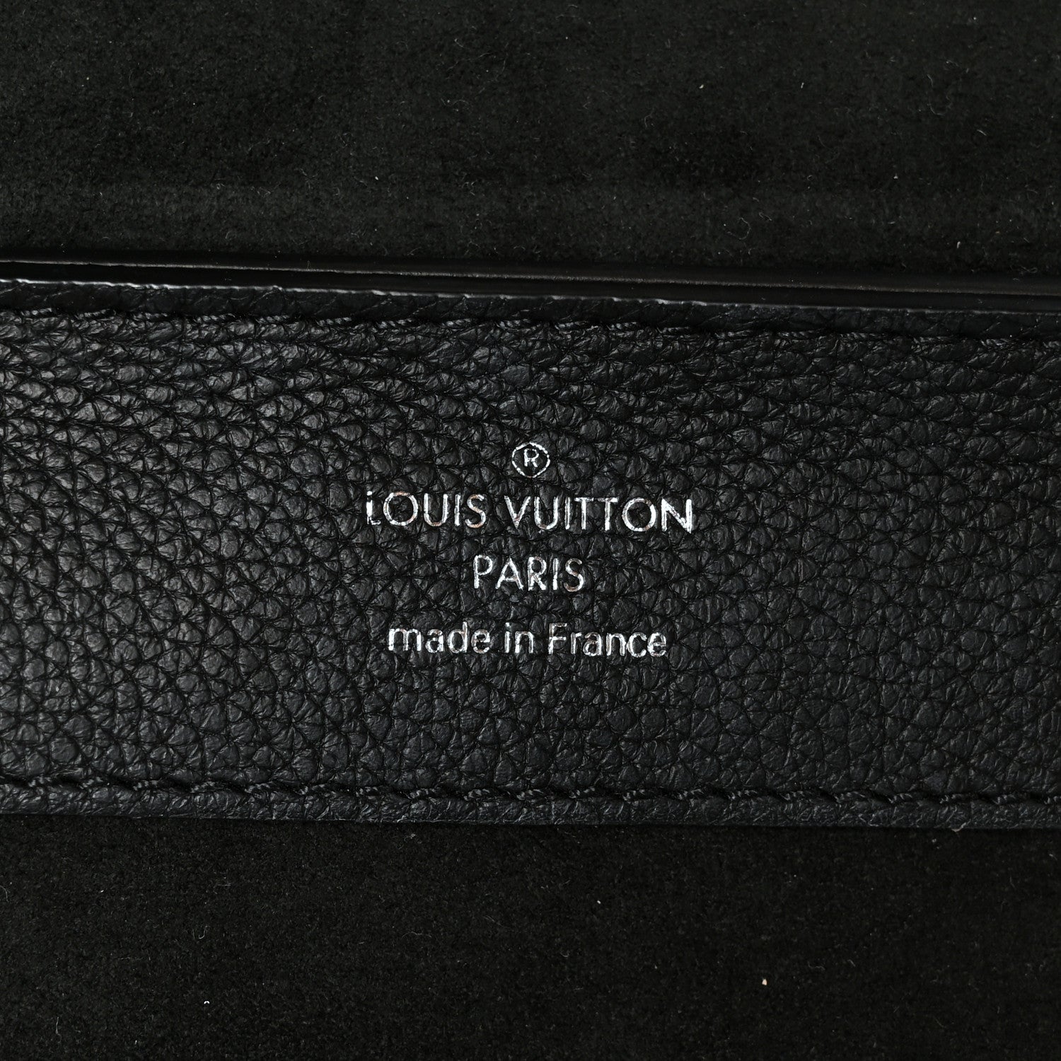 Louis Vuitton Calfskin Lockme Ever BB Black 6 of 10