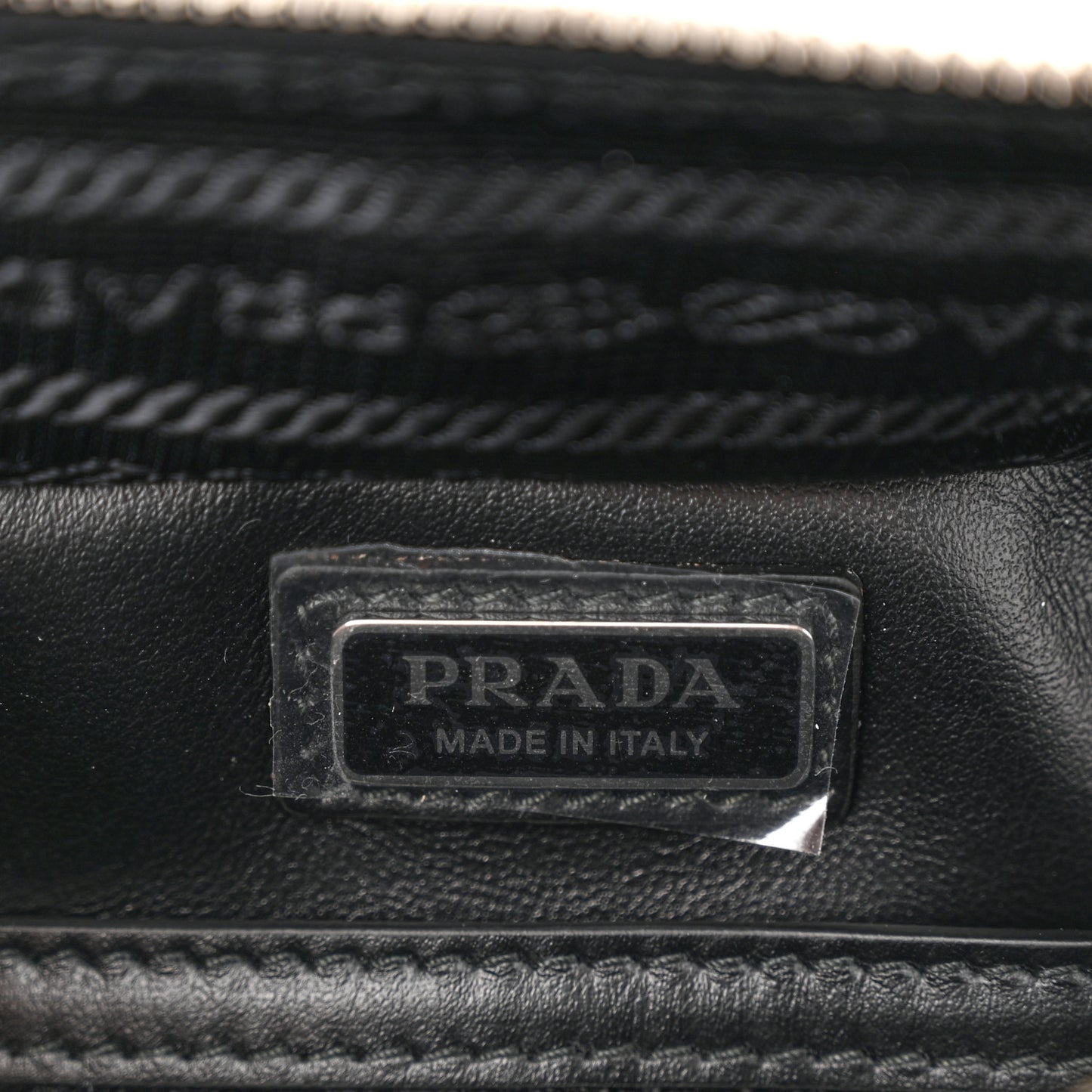 Spazzolato Medium Brique Crossbody Bag Black