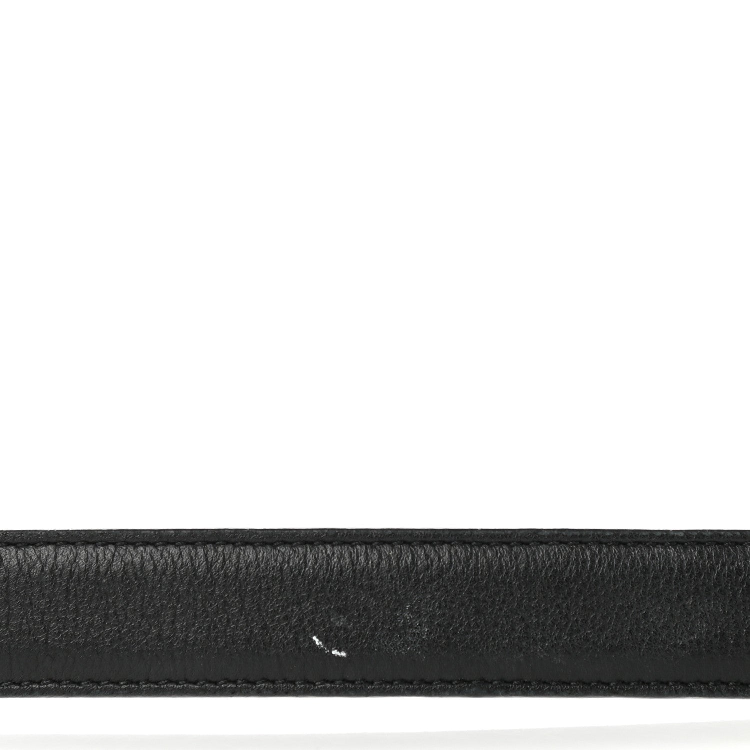 Saint Laurent Smooth Calfskin Monogram Square Buckle Belt 75 30 Black 6 of 6