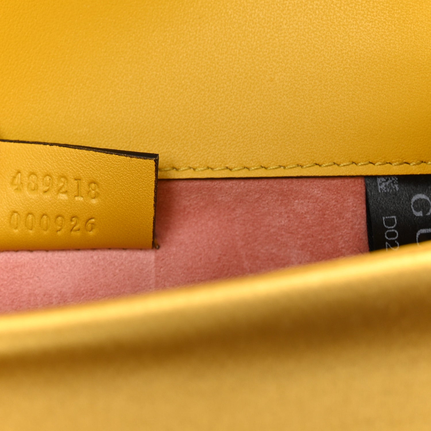 Gucci Satin Crystal Mini Bee Broadway Shoulder Bag Gold 7 of 11