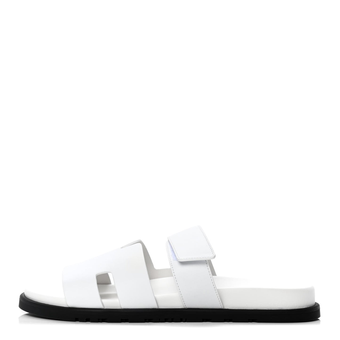 Calfskin Mens Chypre Sandals 43 White