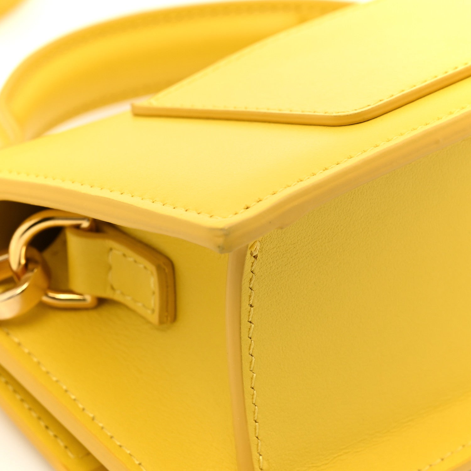 Jacquemus Smooth Calfskin Le Bambino Yellow 11 of 12