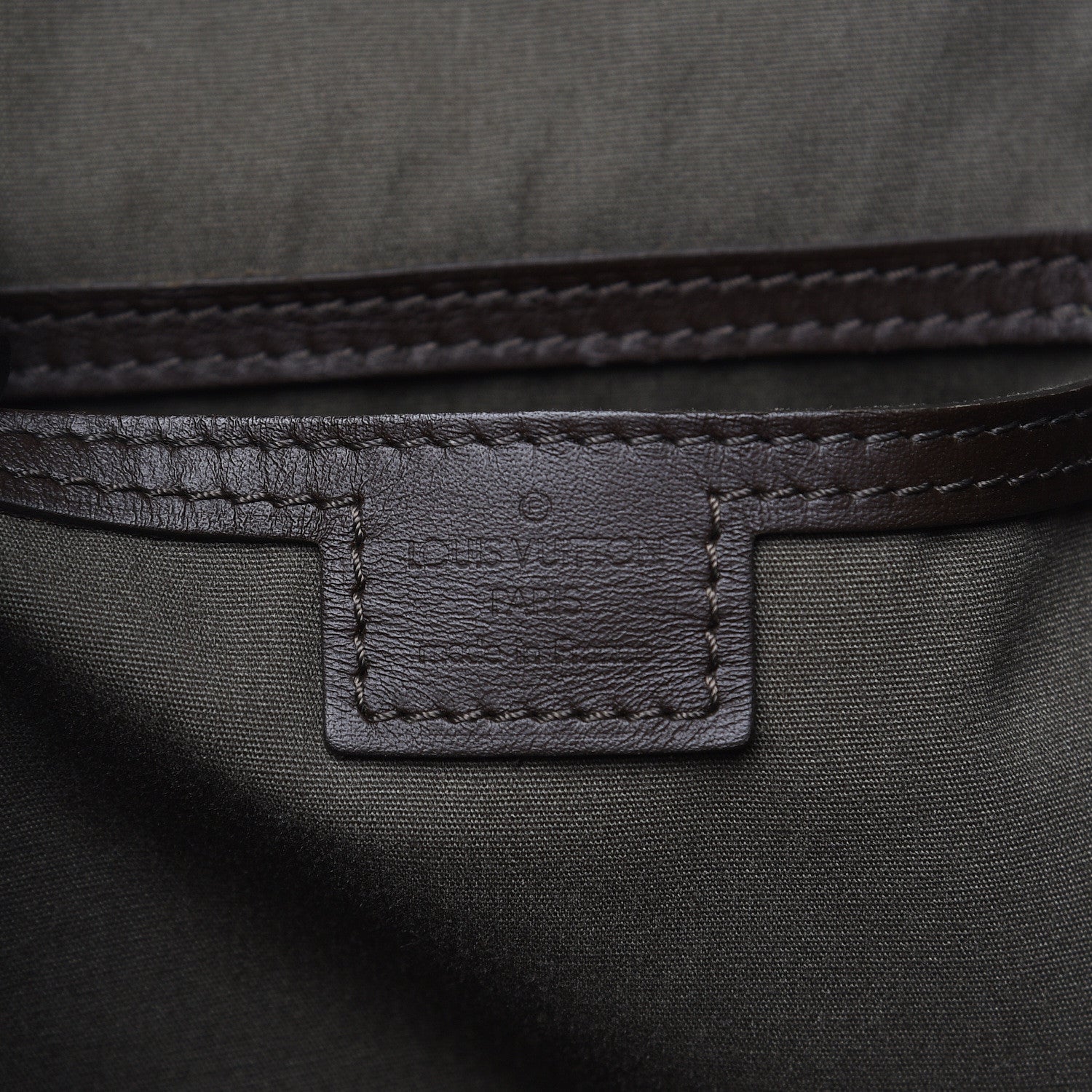 Louis Vuitton Mini Monogram Montsouris GM Backpack Kaki 6 of 11