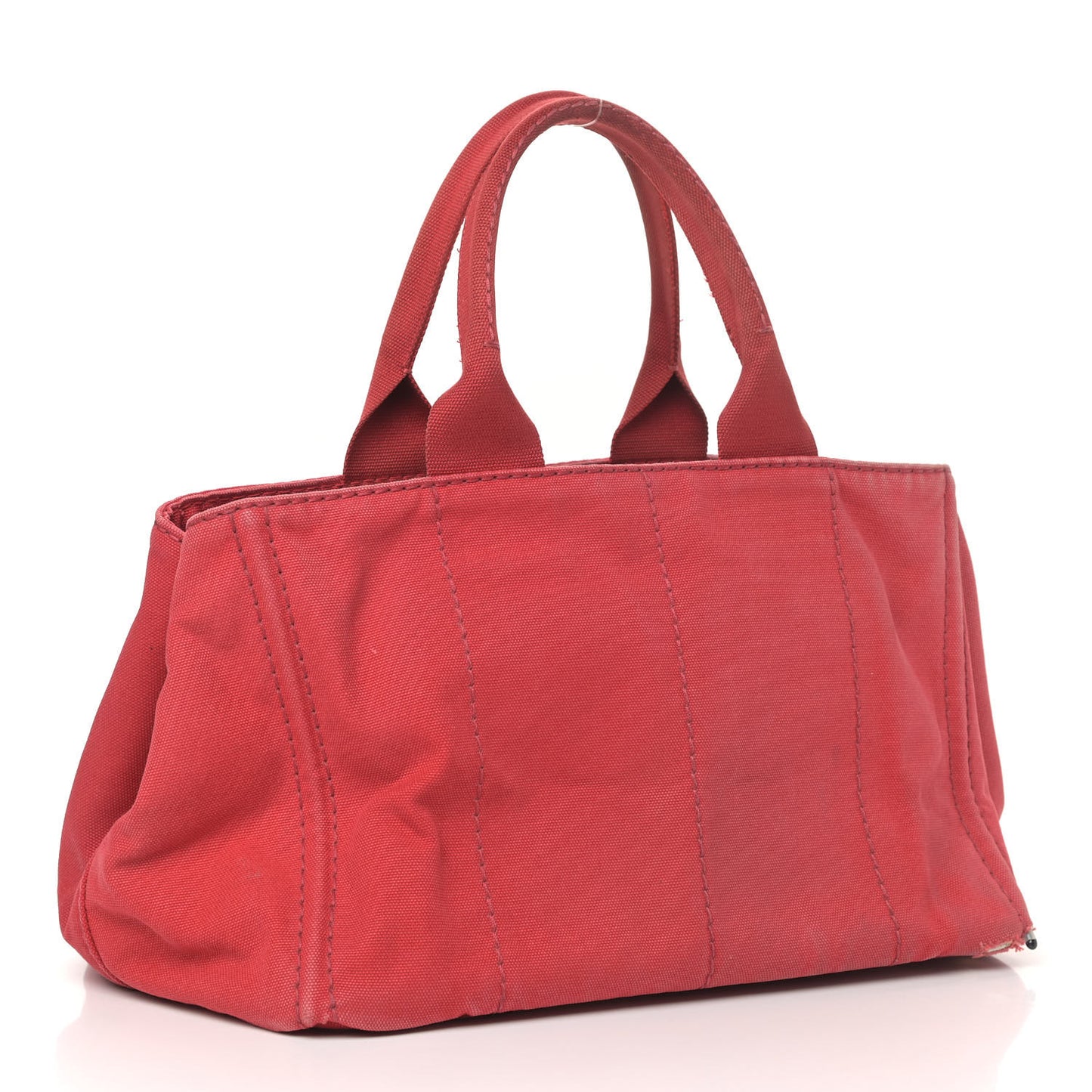 Canapa Logo Shopping Tote Rosso